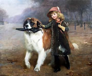 Charles Burton Barber painting